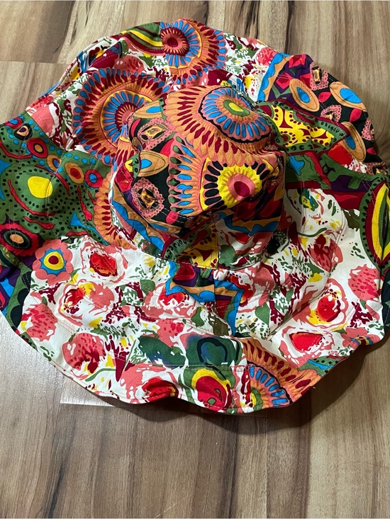 Accessories - Reversible Floral Wide Brim Sun Hat - UV Protection, UPF Packable, Wired Edge